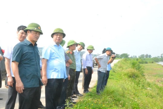 Nam Định: Nỗ lực xử lý vi phạm về pháp luật đê điều