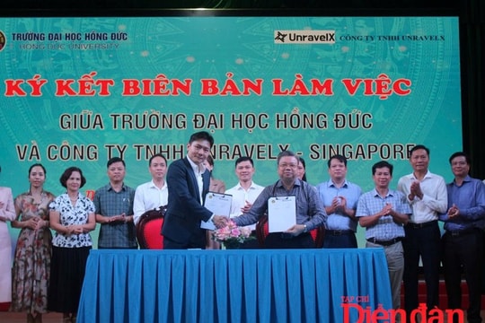Trường Đại học Hồng Đức (Thanh Hóa): Chung tay phát triển hệ sinh thái khởi nghiệp đổi mới sáng tạo