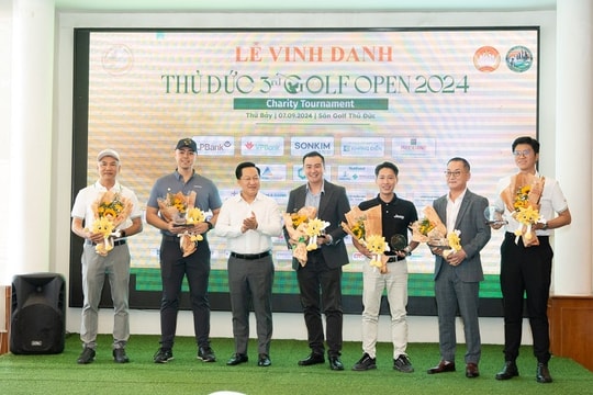 SonKim Land tự hào đồng hành cùng Giải Golf Thủ Đức Mở rộng lần 3 năm 2024