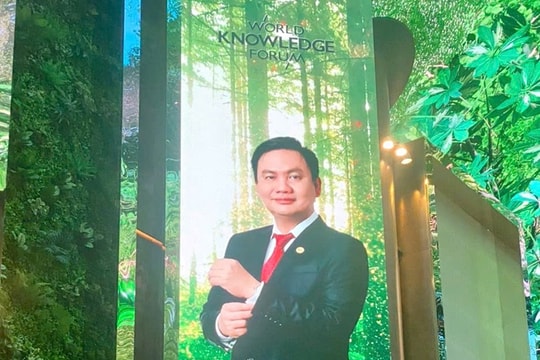 Nhà sáng lập Bamboo Capital Nguyễn Hồ Nam làm diễn giả tại Diễn đàn Tri thức Thế giới 2024