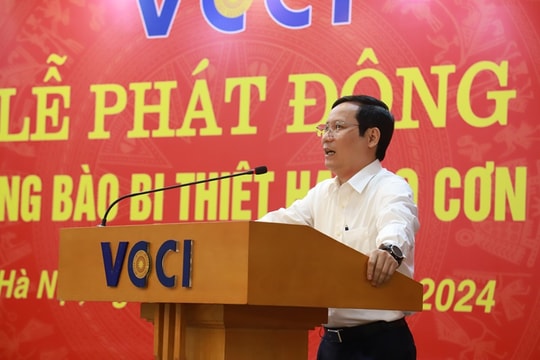 VCCI phát động quyên góp ủng hộ đồng bào bị thiệt hại do bão, lụt gây ra