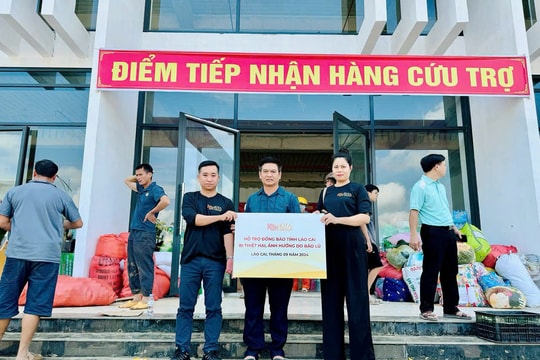 Kita Group chung tay chia sẻ với đồng bào vùng lũ tỉnh Lào Cai
