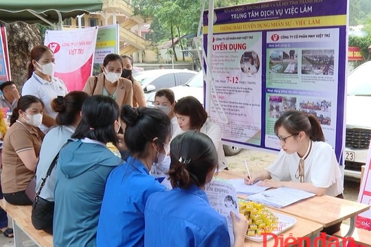 Thanh Hóa: Đào tạo nghề, giải quyết việc làm yếu tố “then chốt” giảm nghèo nhanh, bền vững