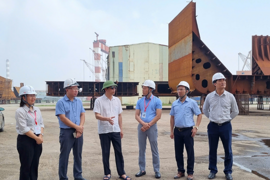 Doanh nghiệp đóng tàu Quảng Ninh, Hải Phòng nỗ lực khắc phục hậu quả sau bão