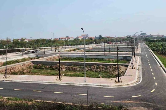 Hà Nội: Đan Phượng tạm dừng đấu giá 26 lô đất