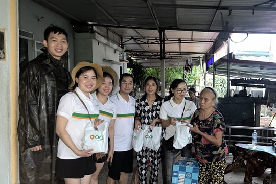 OCB chung tay hỗ trợ các địa phương khắc phục hậu quả sau cơn bão số 3