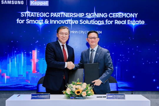Samsung "bắt tay" Keppel ứng dụng công nghệ vào bất động sản