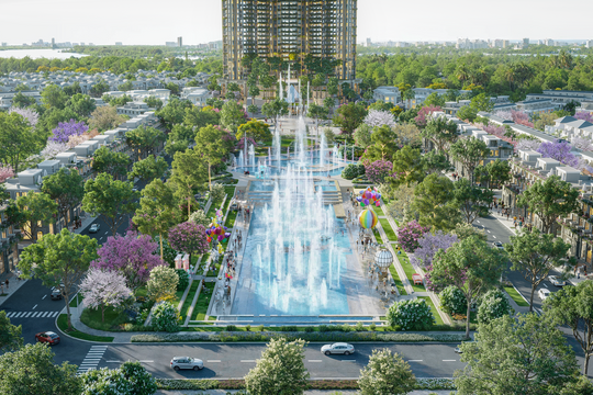 Nhà sáng lập Ecopark ra mắt nhà phố quảng trường đầu tiên tại Nghệ An