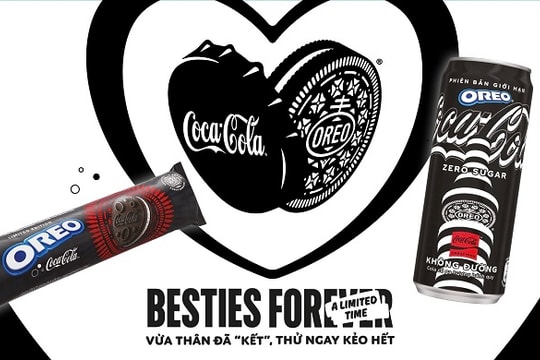 OREO và Coca-Cola trở thành “Bestie” khiến giới trẻ mê mẩn