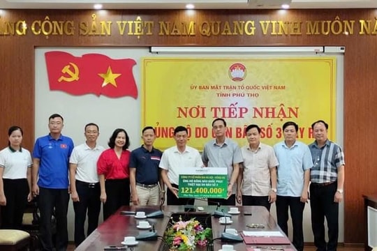 HABECO: Ủng hộ 1,35 tỷ đồng đến đồng bào miền Bắc khắc phục thiệt hại do cơn bão gây ra