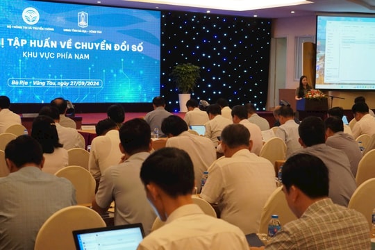 Bộ Thông tin và Truyền thông tập huấn về chuyển đổi số