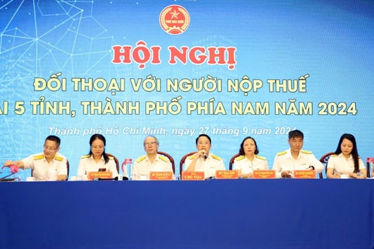 Tổng cục Thuế đối thoại với doanh nghiệp 5 tỉnh thành phía Nam