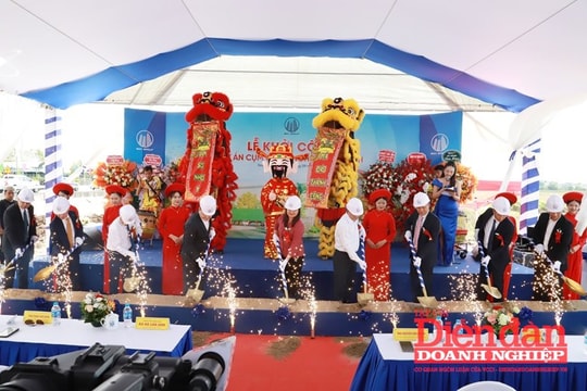 Nam Định: Khởi công dự án Cụm công nghiệp Tân Thịnh