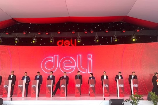 Tập đoàn Deli khởi công xây dựng nhà máy lớn nhất tại Việt Nam