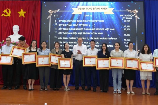 Tây Ninh: Tạo thuận lợi nhất cho doanh nghiệp, người nộp thuế