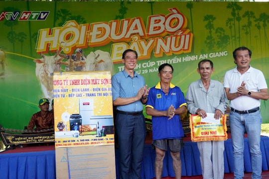 Công ty CP Phân bón Bình Điền đồng hành cùng "Hội đua bò Bảy Núi" tỉnh An Giang