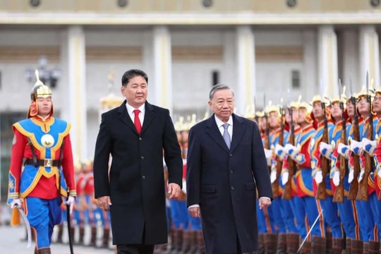 Tổng Bí thư, Chủ tịch nước Tô Lâm bắt đầu thăm cấp Nhà nước tới Mông Cổ