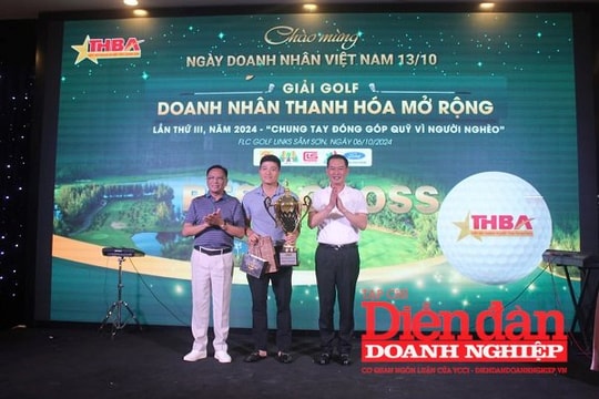 Giải Golf Doanh nhân Thanh Hóa năm 2024 gây quỹ vì người nghèo