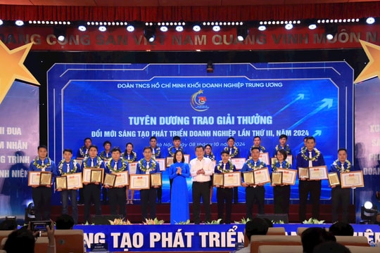 Tuổi trẻ EVNNPT nhận giải thưởng Đổi mới sáng tạo phát triển Trang Chủ Nhà Cái Good88.com lần thứ III năm 2024