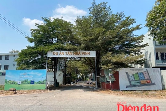 Dự án Tân Nhã Vinh Q.12: Chủ đầu tư bị phạt nặng