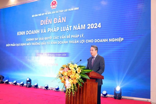 Tháo gỡ pháp lý, tạo môi trường thuận lợi cho doanh nghiệp