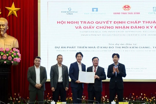 Thái Bình: Thêm dự án phát triển nhà ở vốn đầu tư lớn nhất từ trước đến nay