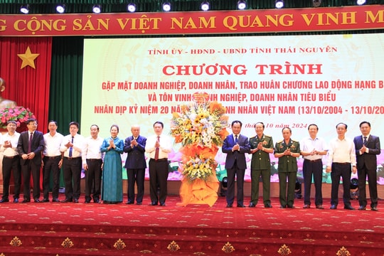 Doanh nhân Thái Nguyên “Đoàn kết - Sáng tạo - Hội nhập - Phát triển”
