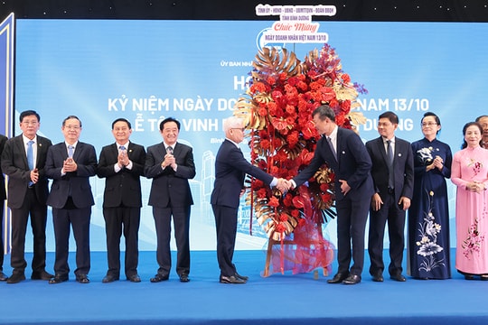 Cộng đồng doanh nghiệp đóng góp quan trọng vào sự phát triển của Bình Dương