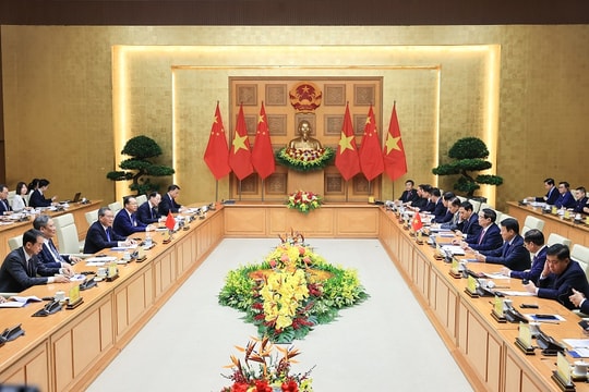 Việt Nam - Trung Quốc: Thúc đẩy hợp tác thực chất trên các lĩnh vực trọng tâm