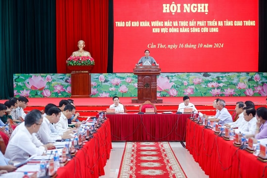 Chính phủ đặc biệt quan tâm phát triển hạ tầng vùng ĐBSCL