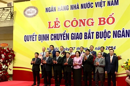 Chính thức chuyển giao bắt buộc CB về Vietcombank, OceanBank về MB