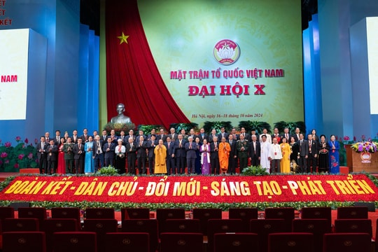 Khai mạc trọng thể Đại hội đại biểu toàn quốc Mặt trận Tổ quốc Việt Nam lần thứ X
