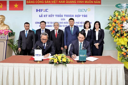 BIDV và HFIC hợp tác thúc đẩy phát triển kinh tế - xã hội TP Hồ Chí Minh