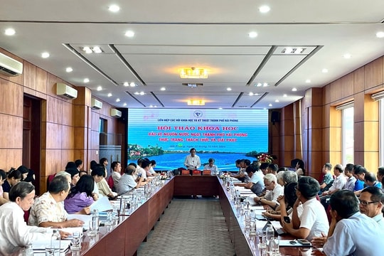 Hải Phòng: Bàn giải pháp bảo vệ nguồn nước ngọt