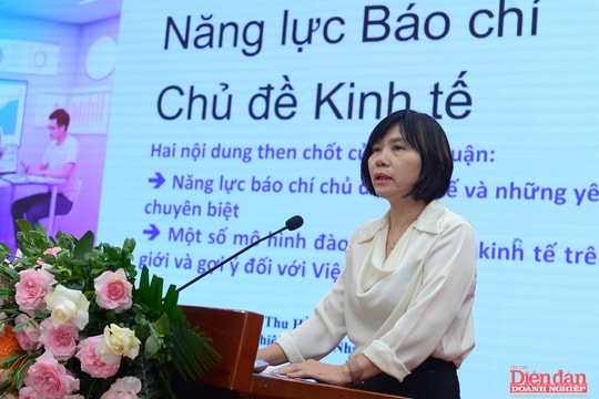 DIỄN ĐÀN BÁO CHÍ VÀ DOANH NGHIỆP: Nâng cao năng lực báo chí kinh tế