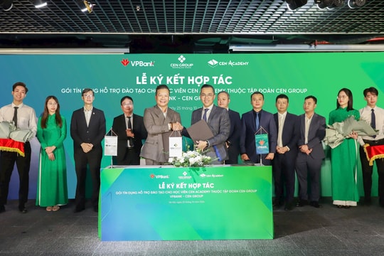 VPBank và Cen Academy ký kết hợp tác hỗ trợ tín dụng đào tạo cho học viên