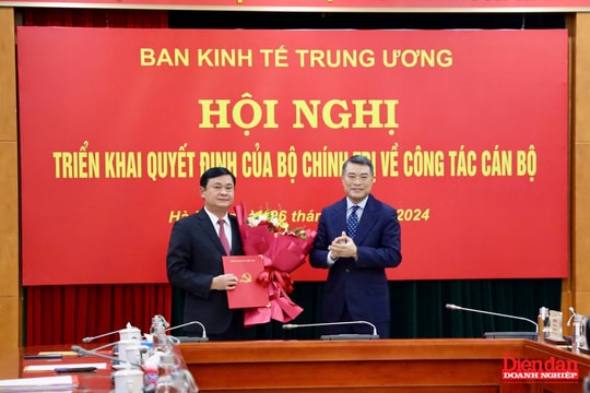 Ông Thái Thanh Quý giữ chức vụ Phó Trưởng Ban Kinh tế Trung ương