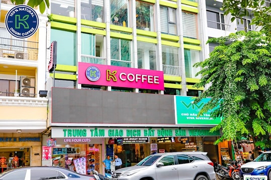 K Coffee mang hương vị cà phê nguyên chất đến Phố đi bộ TP Hồ Chí Minh