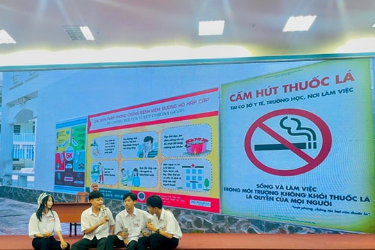 Đa dạng hóa các hình thức tuyên truyền về phòng chống tác hại thuốc lá trong thanh thiếu niên