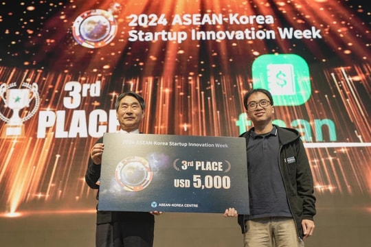 Startup Finan giành giải 3 tại ASEAN-Korea Startup Innovation Week 2024