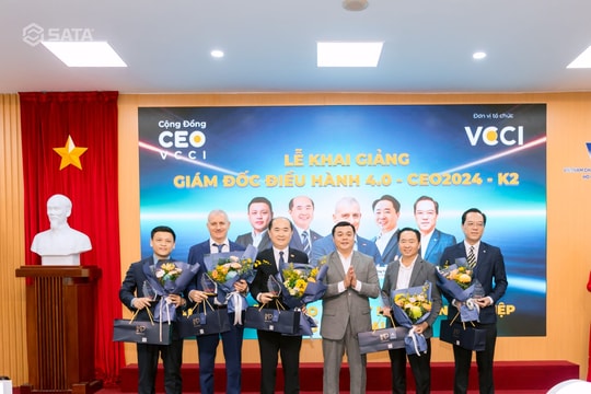 VCCI-HCM khai giảng Chương trình đào tạo "Giám đốc Điều hành doanh nghiệp - CEO 4.0 trong kỷ nguyên AI"