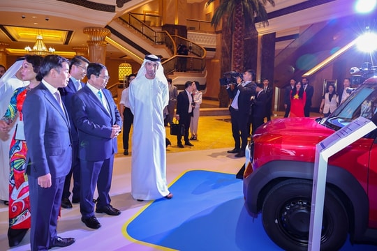 Sự hiện diện của VinFast tại UAE thúc đẩy hợp tác giữa hai nước