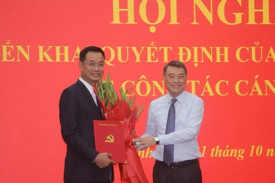 Tổng Giám đốc VTV Lê Ngọc Quang giữ chức Bí thư Tỉnh ủy Quảng Bình