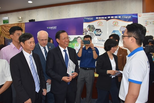 TECHFEST 2024: Khai mạc Triển lãm sản phẩm - dịch vụ khởi nghiệp đổi mới sáng tạo