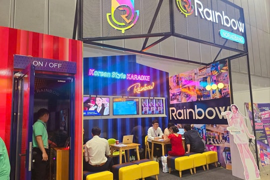 Rainbow Noraebang tham gia triển lãm quốc tế về nhượng quyền thương hiệu VIETRF2024
