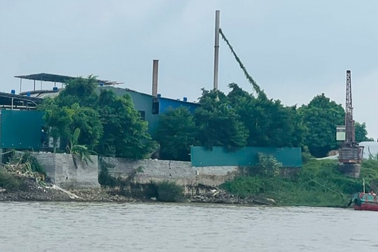 Mạnh tay xử lý các vi phạm pháp luật về đê điều