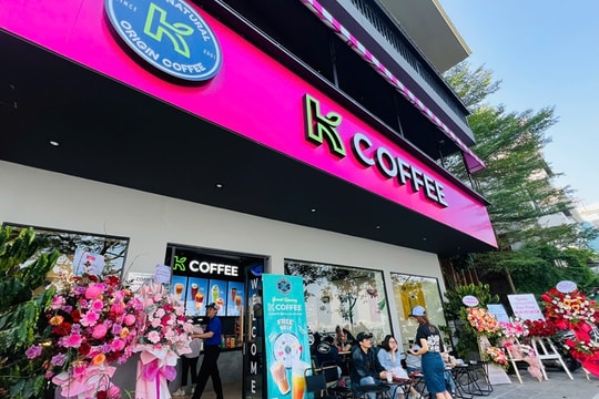 K COFFEE khai trương cửa hàng đầu tiên tại Hà Nội