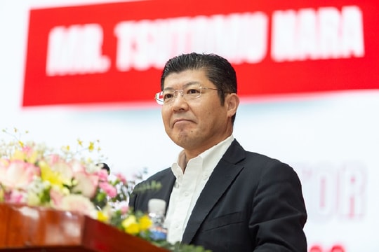 800 sinh viên Bách Khoa Hà Nội giao lưu cùng Tổng Giám đốc Ajinomoto Việt Nam