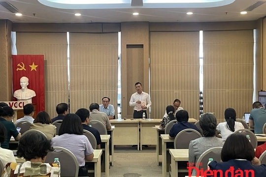 Chuẩn bị các bước để thành lập Đảng bộ Tạp chí Diễn đàn Doanh nghiệp