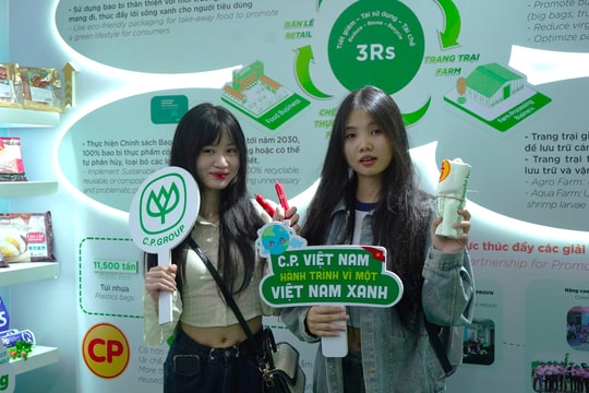 C.P. Việt Nam cùng thúc đẩy lối sống xanh